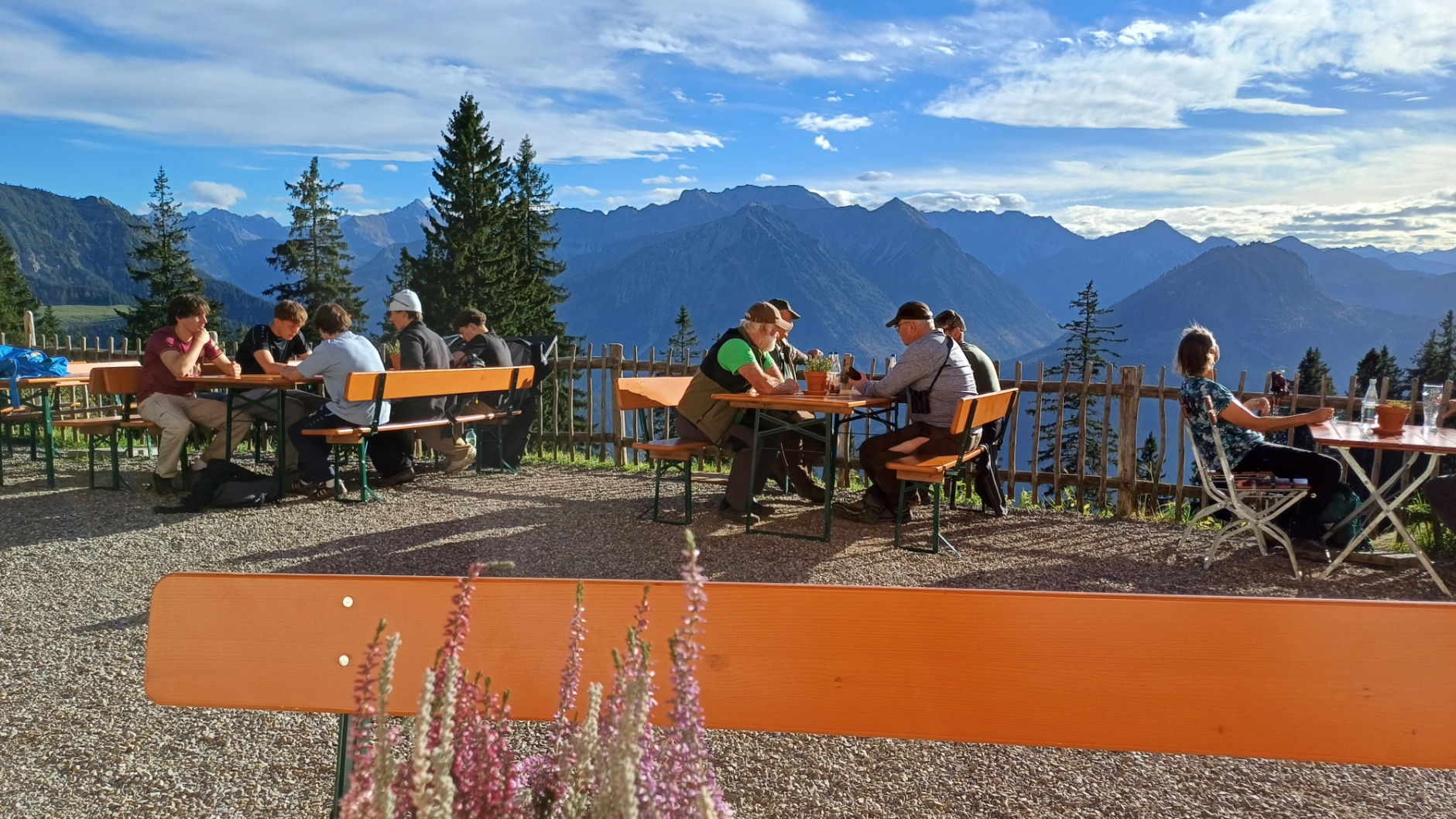 Blick von der Terrasse
